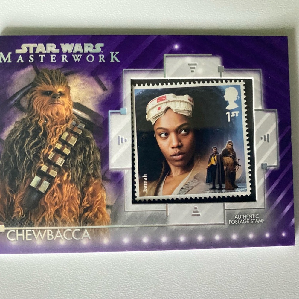 Star Wars Masterwork Chewbacca Stamp